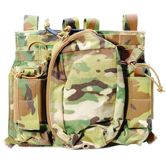 Active Shooter Response Front Flap 2 Mag Pouch Tuckstraps