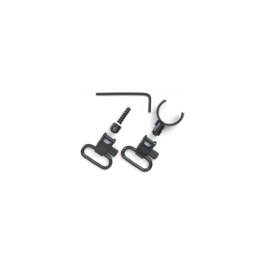 Uncle Mike's Sling Swivel Set - Fits Some 20 Ga. ( Blued / 1" 115 SG-4 )