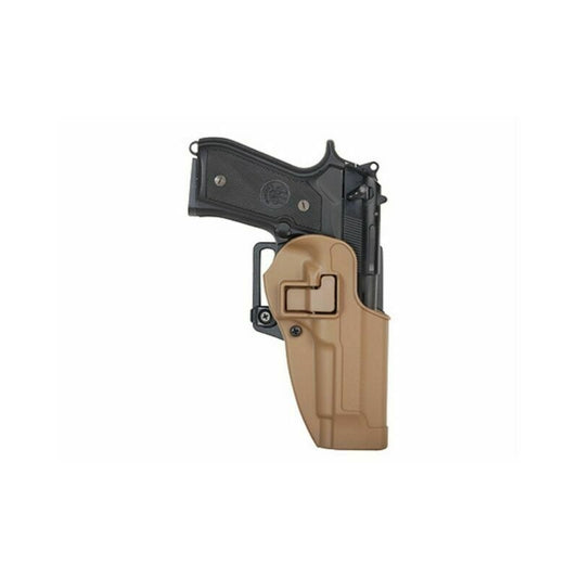 Blackhawk CQC SERPA Matte Holster, Right Hand, Coyote Tan - Fits: Beretta 92/96/M9