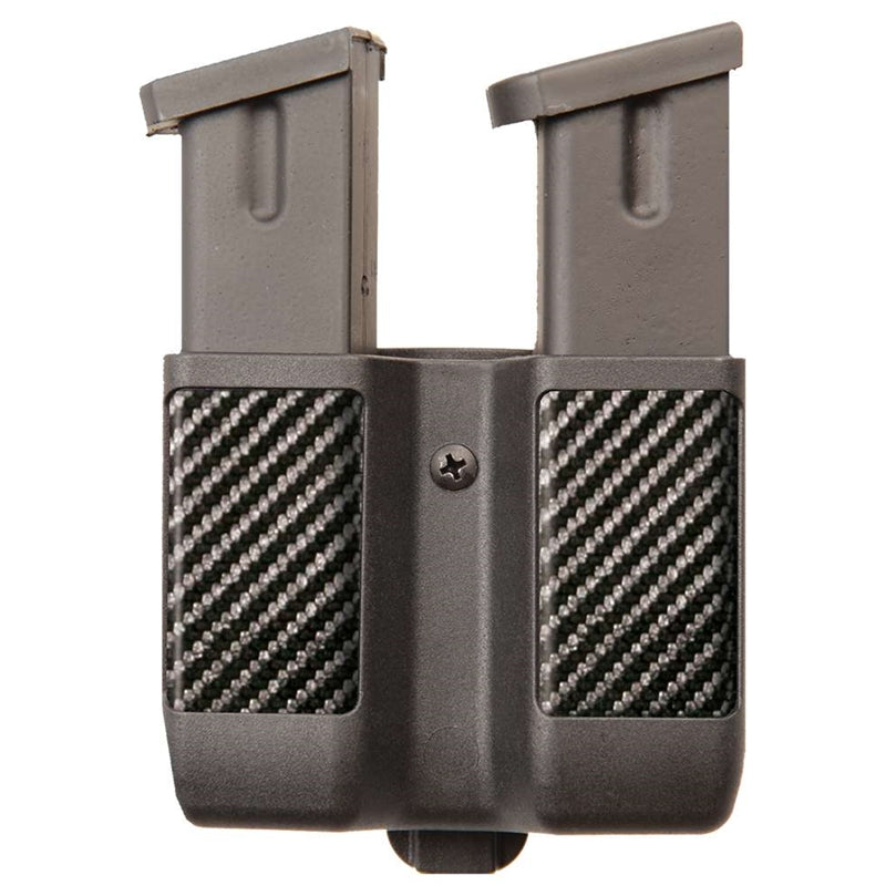 Blackhawk Double 9mm/10mm/40S&W/45ACP Double Stack Carbon Fiber Black ( Sngl Row )