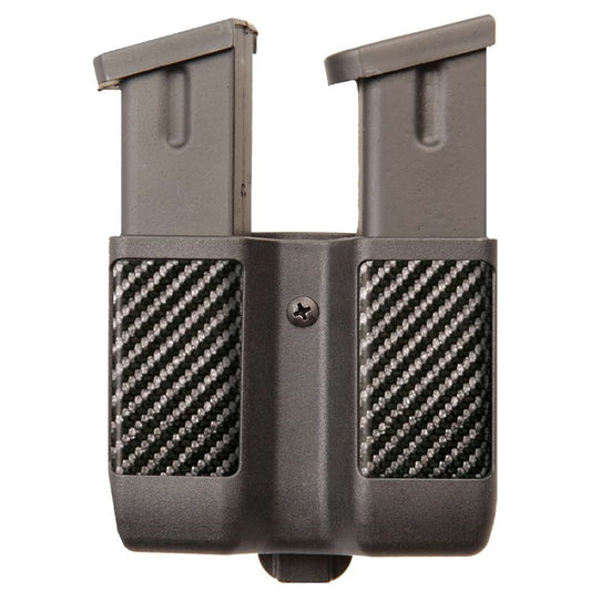 Blackhawk Double 9mm/10mm/40S&W/45ACP Double Stack Carbon Fiber Black ( Sngl Row )