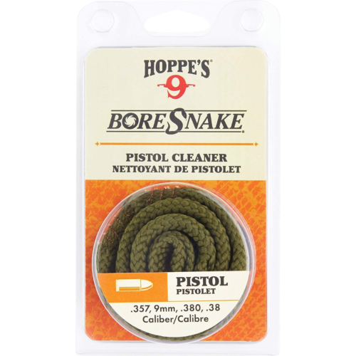 Hoppe's Pistol and Revolver Length Boresnake 9mm/.357/.380/.38 Caliber