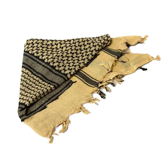 Blackhawk Tactical Shemaghs - Tan & Black  ( Coyote Tan / Universal )