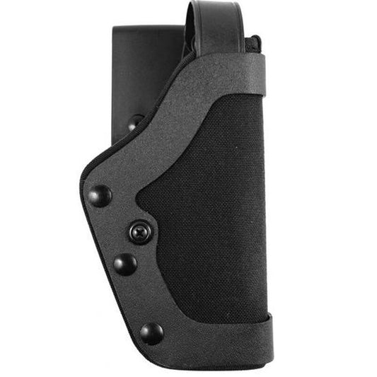Uncle Mikes Slimline PRO-3 Holster, Kodra Nylon, Right Hand, Black - Fits HK USP 9mm, .40, .45, USP Compact, Walther P99
